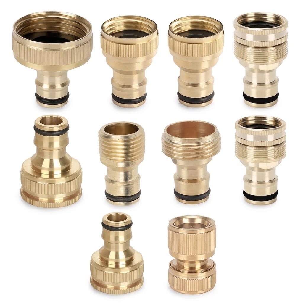 Spoke Nipple Brass - Pirinç 1/2 3/4 1 İnç Erkek