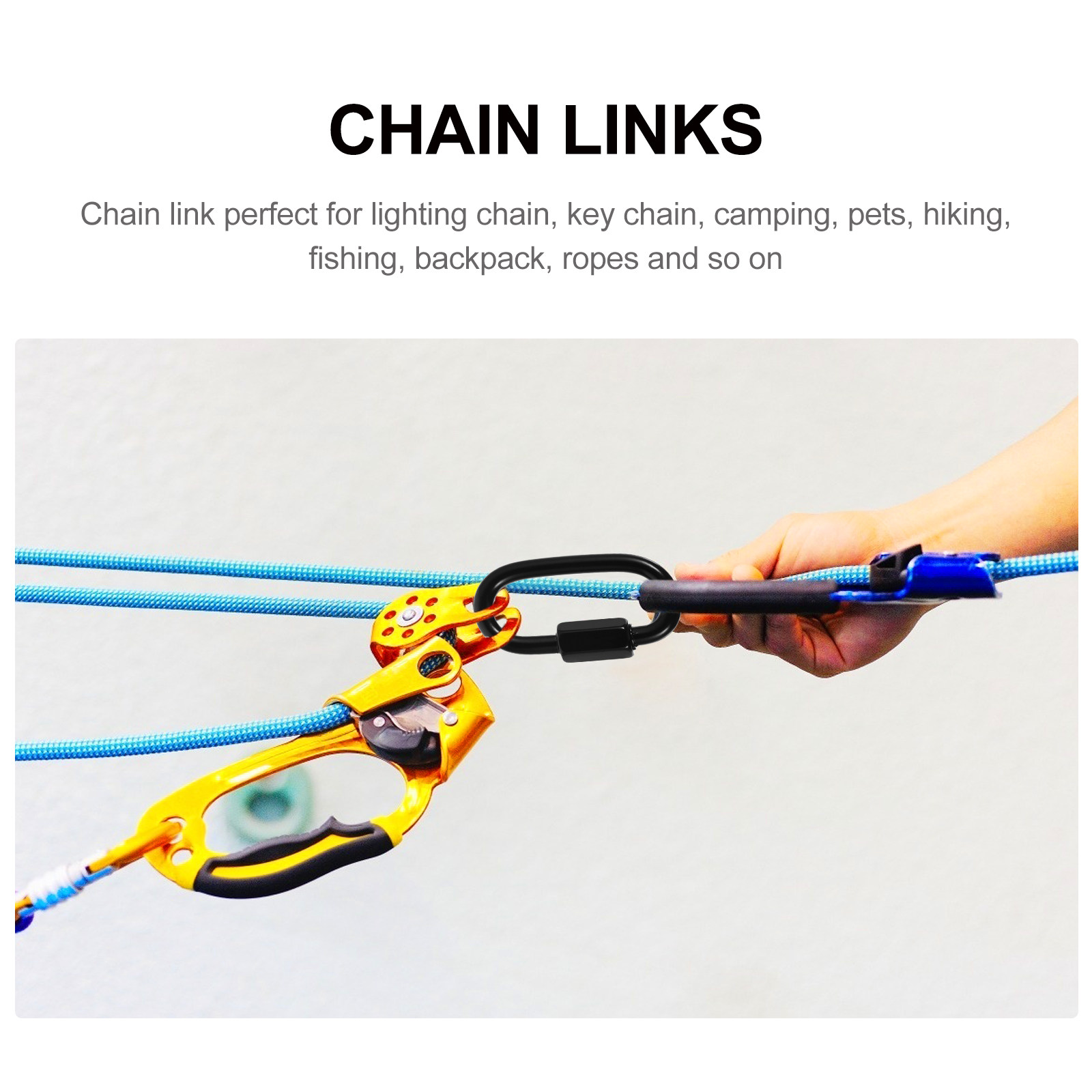 8 Adet Hızlı Bağlantı Elemanı, - Chain Quick Link incelemesi ve fiyatı