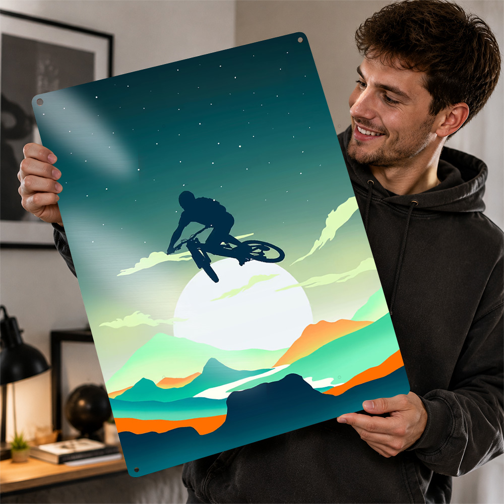 Dağ Bisikleti Dokulu Poster Ki - Mountain Biking Europe incelemesi ve fiyatı